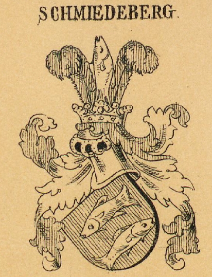 Schmiedeberg Coat of Arms / Family Crest 1