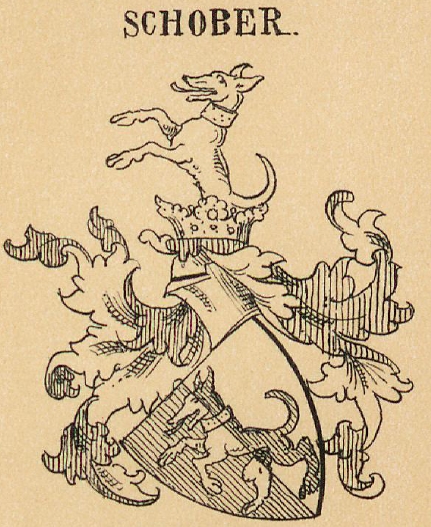 Schober Coat of Arms / Family Crest 1