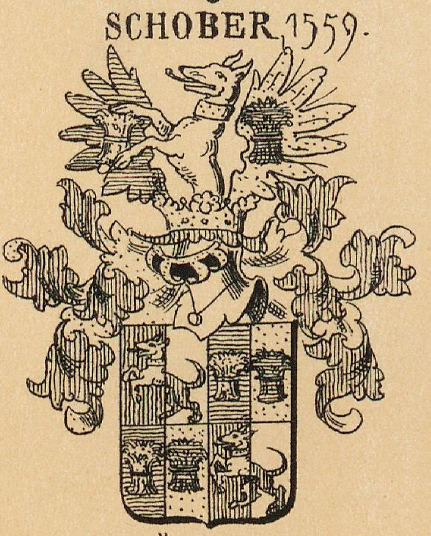 Schober Coat of Arms / Family Crest 2