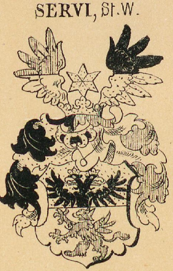 Servi Coat of Arms / Family Crest 1