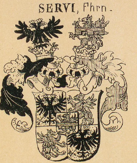 Servi Coat of Arms / Family Crest 2