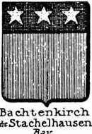 Bachtenkirch Coat of Arms / Family Crest 0