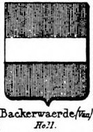 Backerwaerde Coat of Arms / Family Crest 0