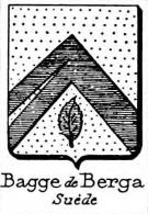 Bagge Coat of Arms / Family Crest 17