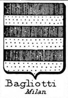 Bagliotti Coat of Arms / Family Crest 0