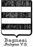 Bagnesi Coat of Arms / Family Crest 2