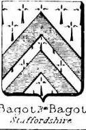 Bagot Coat of Arms / Family Crest 1