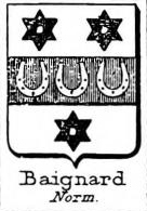 Baignard Coat of Arms / Family Crest 0