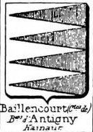 Baillencourt Coat of Arms / Family Crest 0