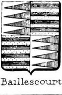 Baillescourt Coat of Arms / Family Crest 0