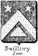 Baillivy Coat of Arms / Family Crest 0