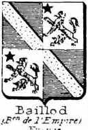 Baillod Coat of Arms / Family Crest 0