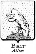 Bair Coat of Arms / Family Crest 2