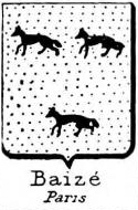 Baize Coat of Arms / Family Crest 0