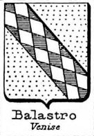 Balastro Coat of Arms / Family Crest 0
