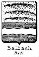 Balbach Coat of Arms / Family Crest 0