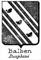 Balben Coat of Arms / Family Crest 0