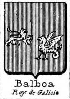 Balboa Coat of Arms / Family Crest 1