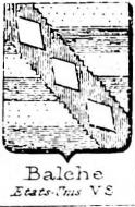 Balche Coat of Arms / Family Crest 2