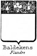 Baldekens Coat of Arms / Family Crest 0