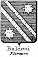 Baldesi Coat of Arms / Family Crest 0