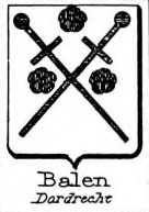 Balen Coat of Arms / Family Crest 0