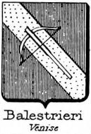 Balestrieri Coat of Arms / Family Crest 1