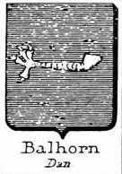 Balhorn Coat of Arms / Family Crest 1