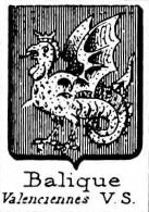 Balique Coat of Arms / Family Crest 0