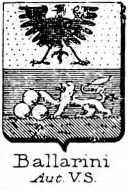 Ballarini Coat of Arms / Family Crest 3