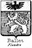 Ballet Coat of Arms / Family Crest 1