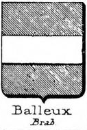 Balleux Coat of Arms / Family Crest 0