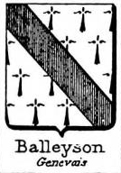 Balleyson Coat of Arms / Family Crest 0