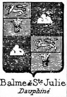 Balme Coat of Arms / Family Crest 7