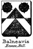 Balneavis Coat of Arms / Family Crest 0