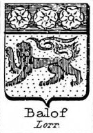 Balof Coat of Arms / Family Crest 0
