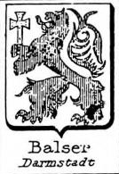Balser Coat of Arms / Family Crest 0