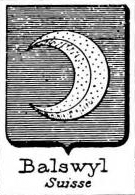 Balswyl Coat of Arms / Family Crest 0