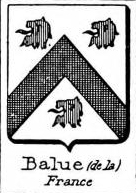 Balue Coat of Arms / Family Crest 0