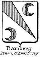 Bamberg Coat of Arms / Family Crest 0