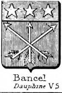Bancel Coat of Arms / Family Crest 0