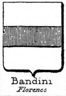 Bandini Coat of Arms / Family Crest 4