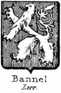 Bannel Coat of Arms / Family Crest 0