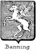 Banning Coat of Arms / Family Crest 1
