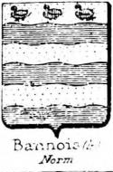 Bannois Coat of Arms / Family Crest 0