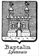 Baptalin Coat of Arms / Family Crest 0