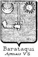 Barataqui Coat of Arms / Family Crest 0