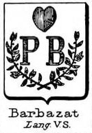 Barbazat Coat of Arms / Family Crest 0