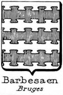 Barbesaen Coat of Arms / Family Crest 0