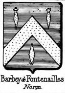 Barbey Coat of Arms / Family Crest 4